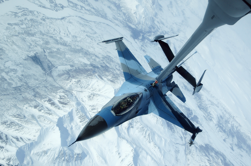 Illustration for article titled 50 Totally Stunning Combat Aircraft Photos Taken Around Alaska
